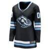Utah Mammoth Fashion7 Women's Home Breakaway Custom Jersey - Black - Side View