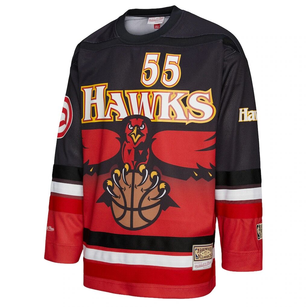 Dikembe Mutombo Atlanta Hawks Mitchell & Ness Unisex Maxxed Out Fashion Hockey Jersey