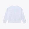 Boston Celtics Mitchell & Ness Women's Lightweight Block Letter Sweatshirt - White - Side View