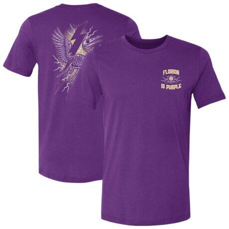 Orlando City SC 500 Level Florida is Purple Graphic T-Shirt - Purple - Front View