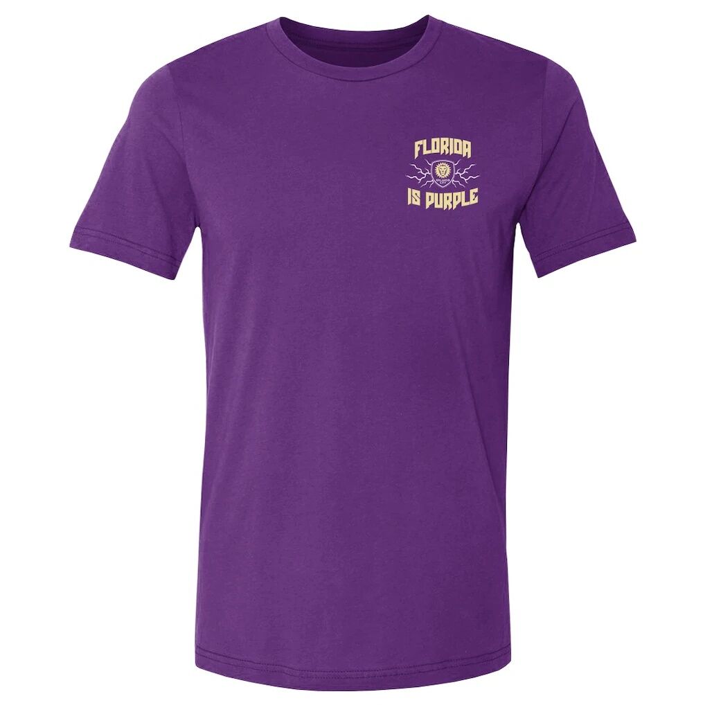 Orlando City SC 500 Level Florida is Purple Graphic T-Shirt