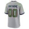 Seattle Seahawks Nike 2025 Rivalries Collection Custom Game Jersey - - Detail View