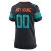 Miami Dolphins Nike Women's 2025 Rivalries Collection Custom Game Jersey - - Detail View