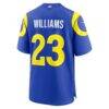 Kyren Williams Los Angeles Rams Nike Team Game Player Jersey - Royal - Detail View