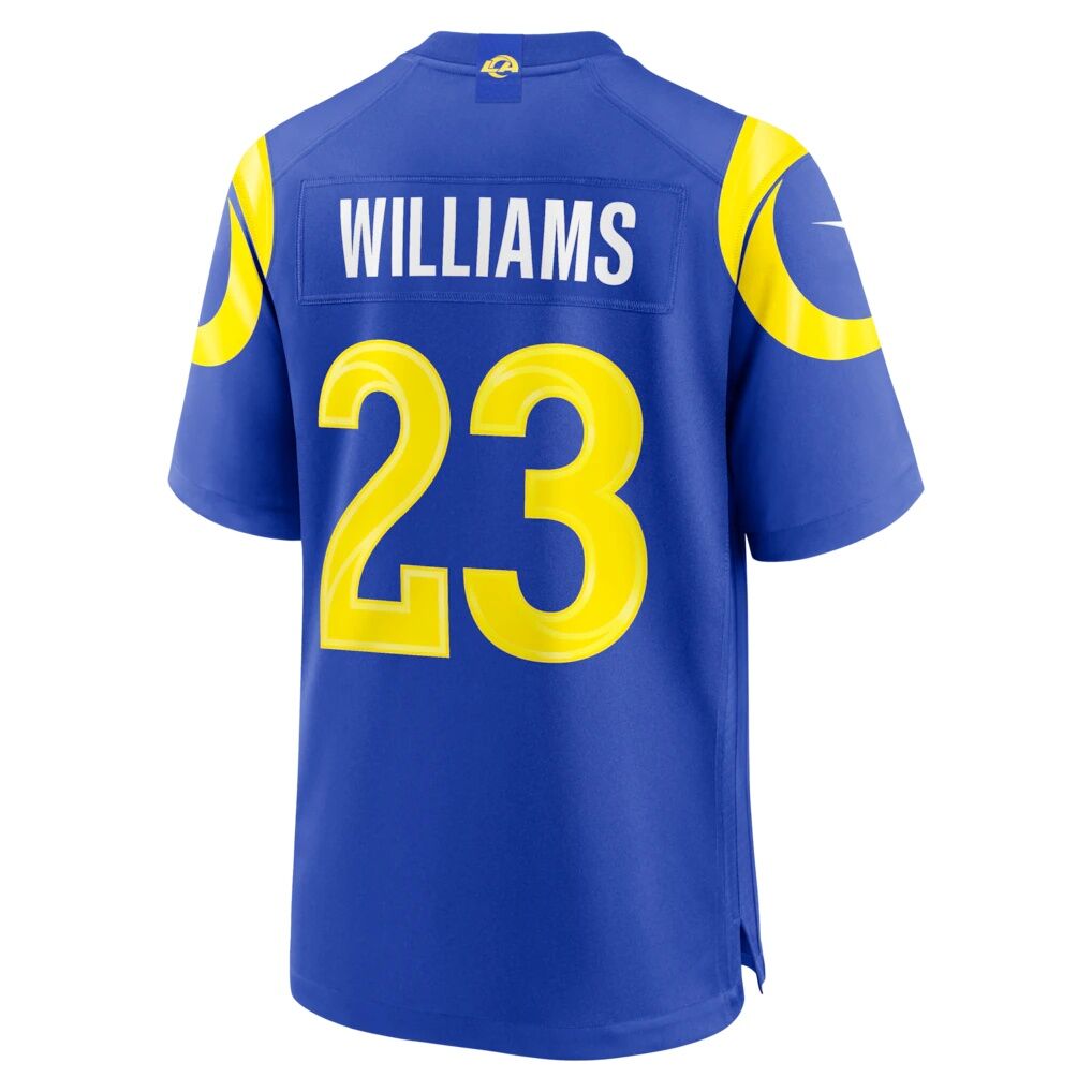 Kyren Williams Los Angeles Rams Nike Team Game Player Jersey - Royal