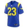 Kyren Williams Los Angeles Rams Nike Team Game Player Jersey - Royal - Side View