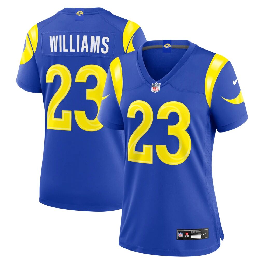 Kyren Williams Los Angeles Rams Nike Women's Game Jersey - Royal