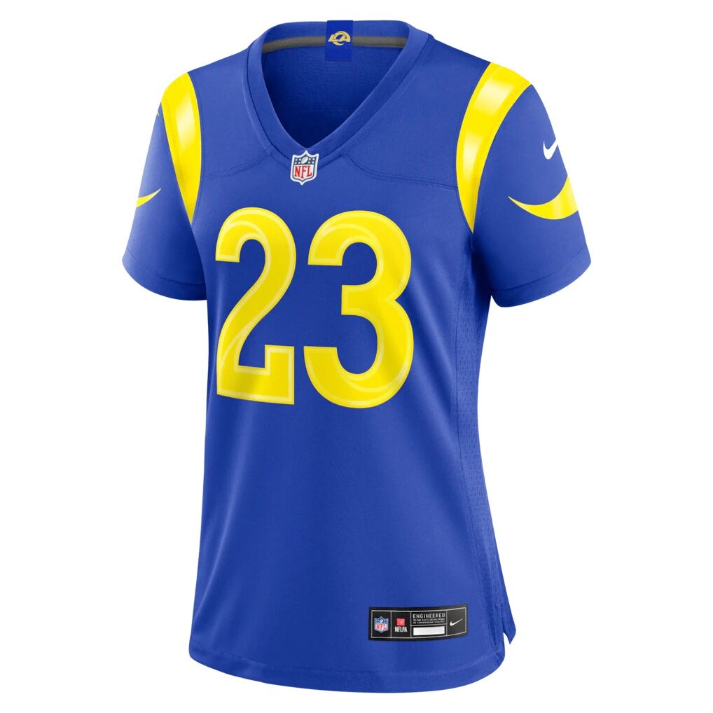 Kyren Williams Los Angeles Rams Nike Women's Game Jersey - Royal