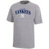 New York Yankees Champion Youth Graphic T-Shirt - Gray - Front View