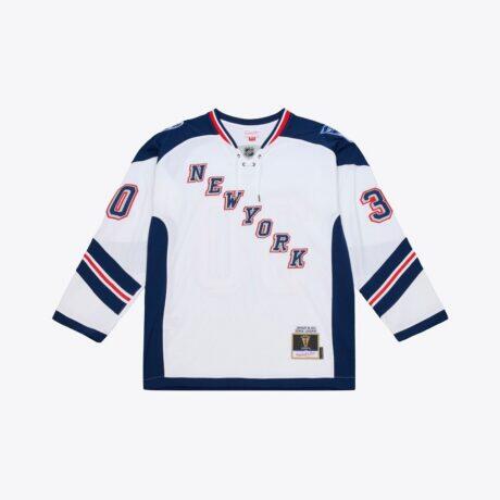 Henrik Lundqvist New York Rangers Mitchell & Ness 2014 NHL Stadium Series Power Play Jersey - White - Front View