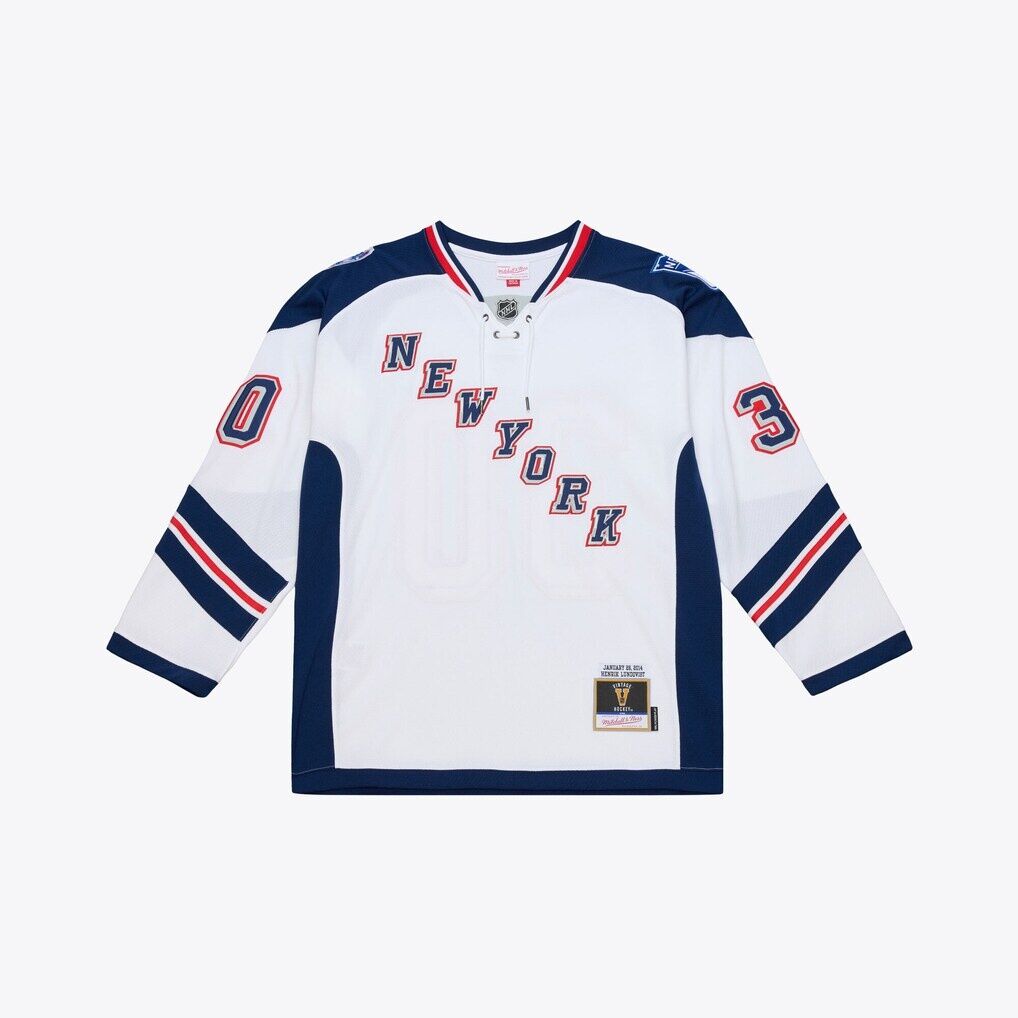 Henrik Lundqvist New York Rangers Mitchell & Ness 2014 NHL Stadium Series Power Play Jersey
