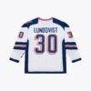Henrik Lundqvist New York Rangers Mitchell & Ness 2014 NHL Stadium Series Power Play Jersey - White - Side View
