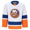 New York Islanders Fashion7 Away Authentic Pro Jersey - White - Side View