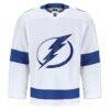 Tampa Bay Lightning Fashion7 Away Authentic Pro Jersey - White - Side View