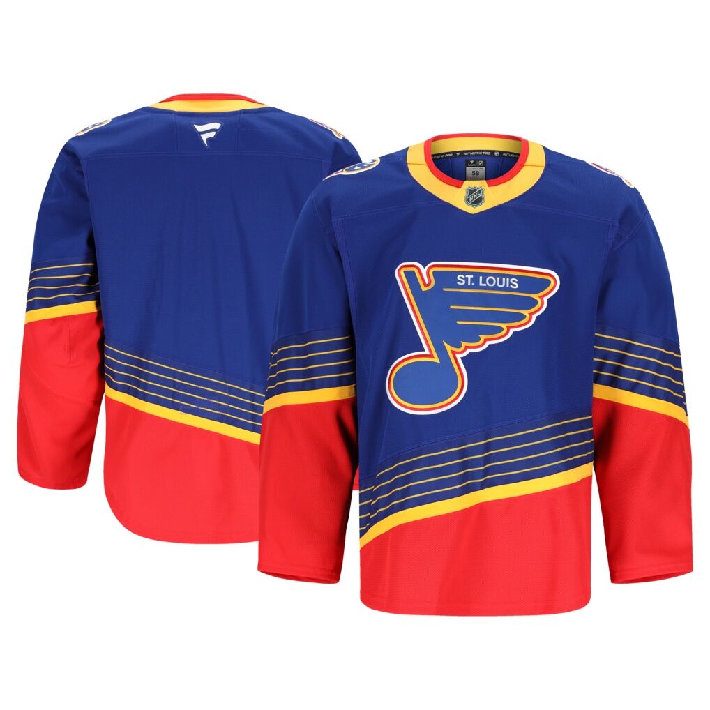 St. Louis Blues Fashion7 Alternate 2 Authentic Pro Jersey