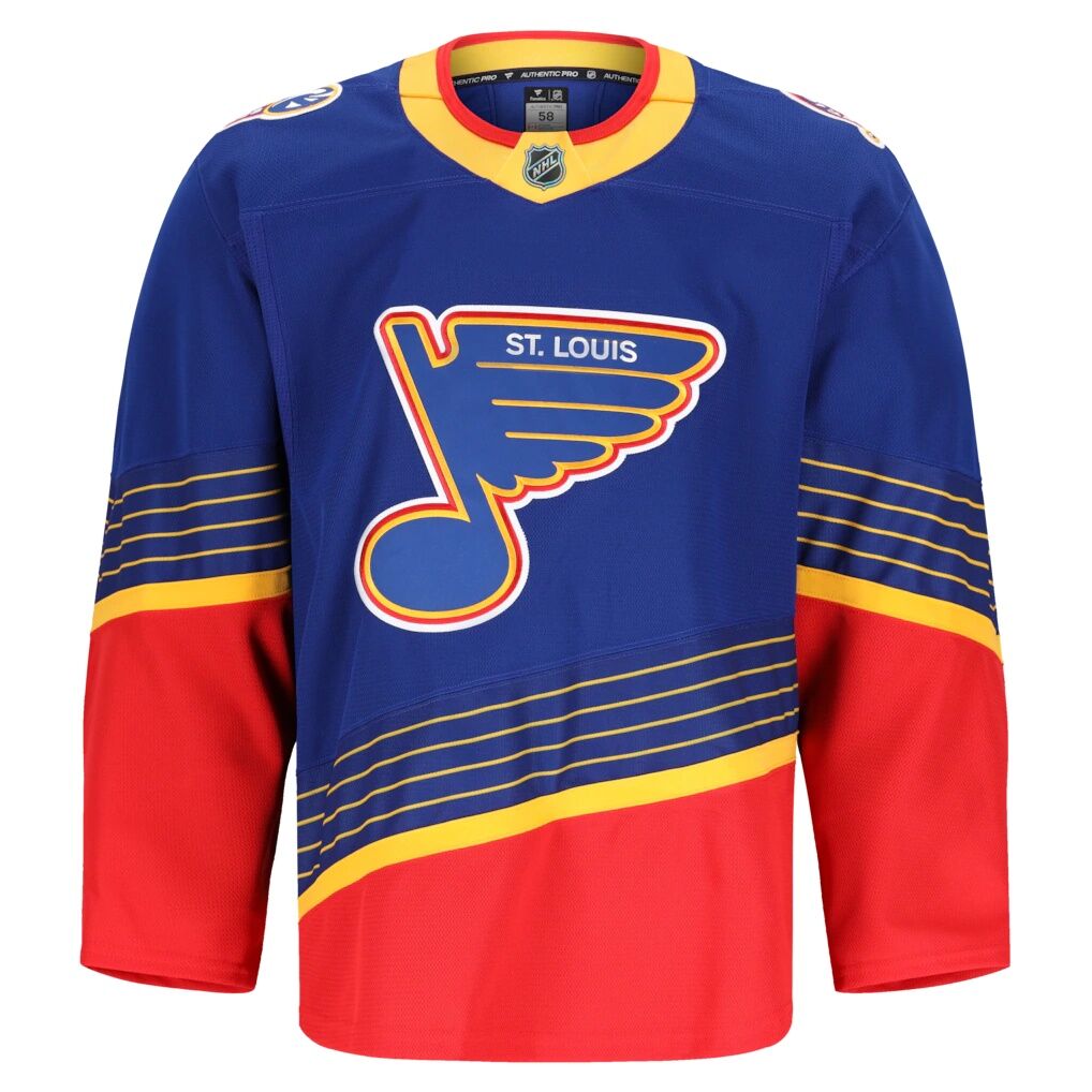 St. Louis Blues Fashion7 Alternate 2 Authentic Pro Jersey