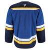 St. Louis Blues Fashion7 Alternate Authentic Pro Jersey - Blue - Detail View