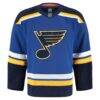 St. Louis Blues Fashion7 Alternate Authentic Pro Jersey - Blue - Side View