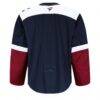 Colorado Avalanche Fashion7 Alternate Authentic Pro Jersey - Navy - Front View