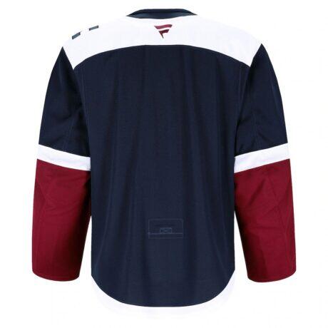 Colorado Avalanche Fashion7 Alternate Authentic Pro Jersey - Navy - Front View