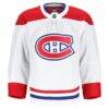 Montreal Canadiens Fashion7 Away Authentic Pro Jersey - White - Side View