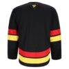 Vancouver Canucks Fashion7 Alternate Authentic Pro Jersey - Black - Detail View