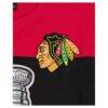 Chicago Blackhawks New Era Stanley Cup Champions Long-Sleeve Hockey Jersey Shirt - - Detail View