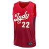 Caitlin Clark Indiana Fever Fashion7 Fast Break Replica Jersey - Red - Side View