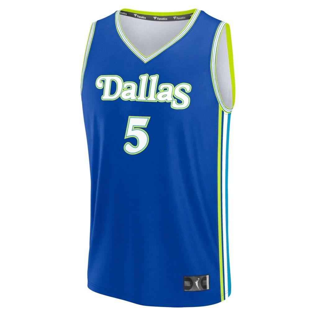 Paige Bueckers Dallas Wings Fashion7 Fast Break Replica Jersey - Rebel Edition - Royal
