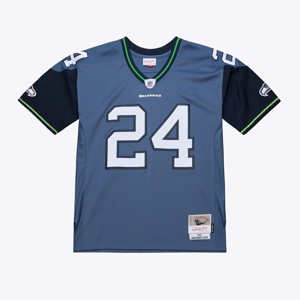 Marshawn Lynch Seattle Seahawks Mitchell & Ness 2010 Legacy Throwback Replica Jersey