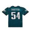 Jeremiah Trotter Philadelphia Eagles Mitchell & Ness 2000 Legacy Throwback Replica Jersey - Green - Detail View