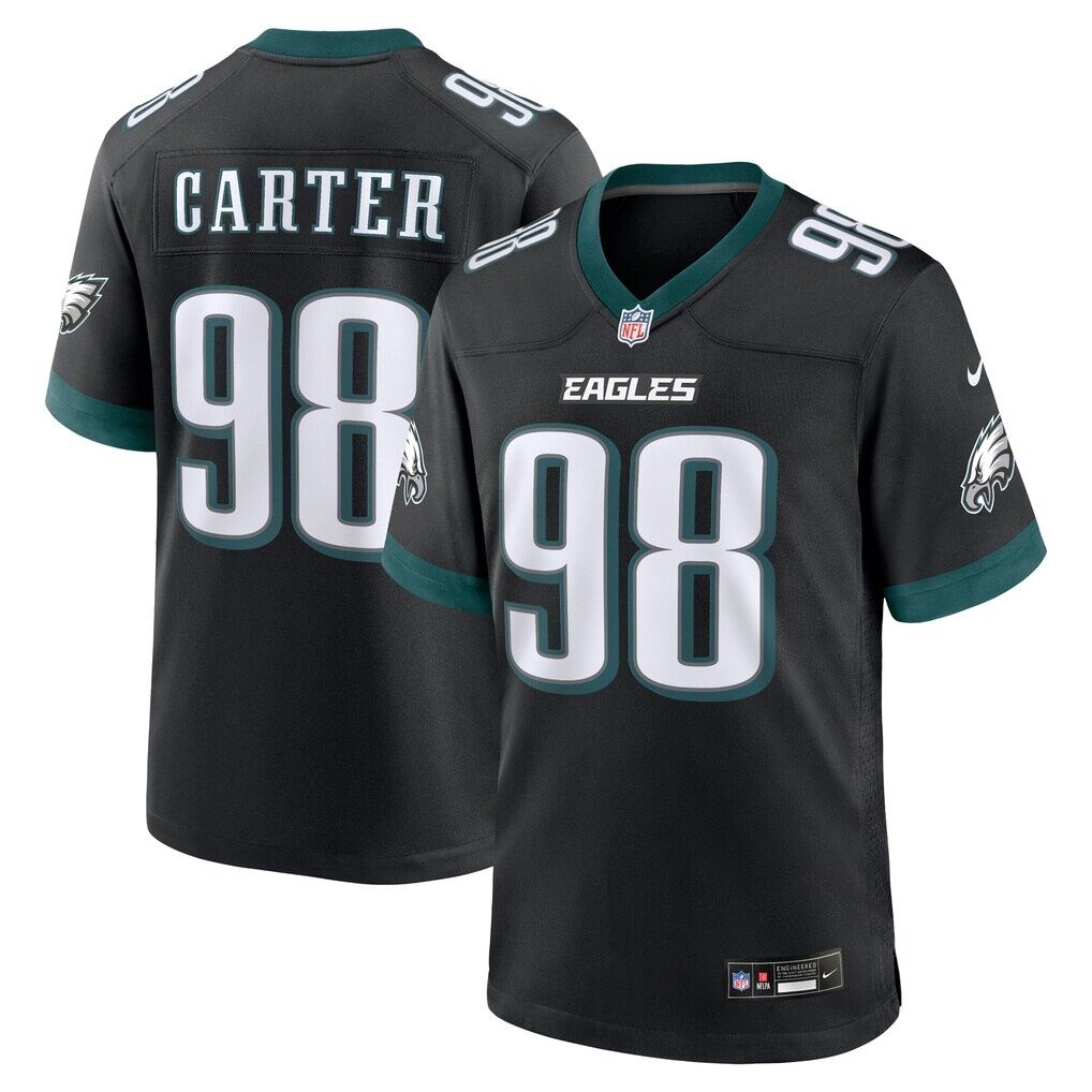 Jalen Carter Philadelphia Eagles Nike Alternate Game Player Jersey