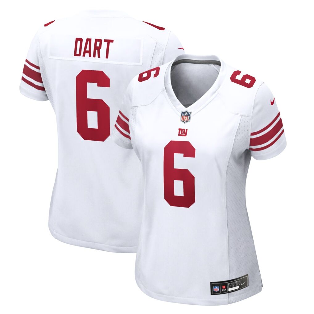Jaxson Dart New York Giants Nike Women's Game Jersey