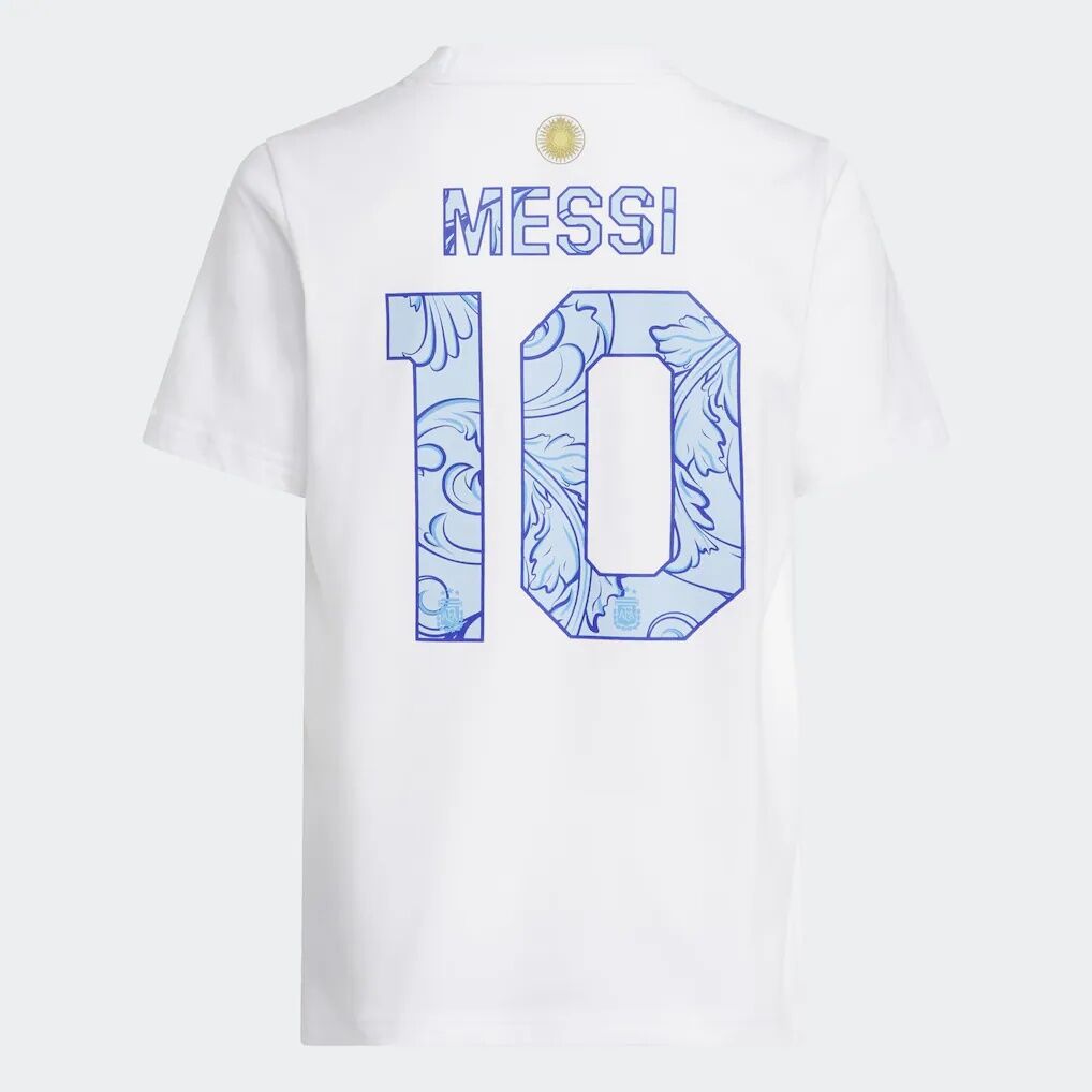 Lionel Messi Argentina National Team adidas 2026 Away Jersey Hook Name & Number T-Shirt