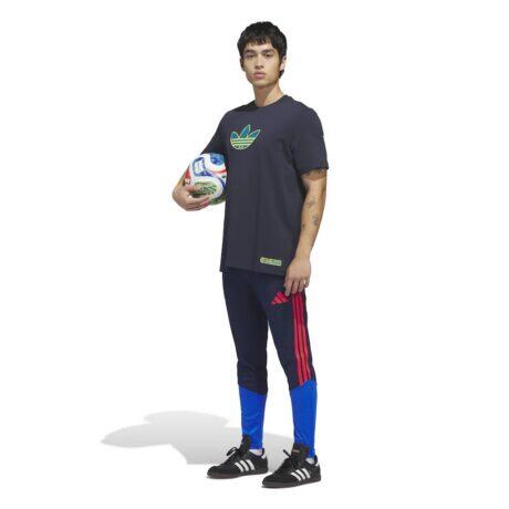 Colombia National Team adidas 2026 Away Jersey Hook T-Shirt - Navy - Detail View