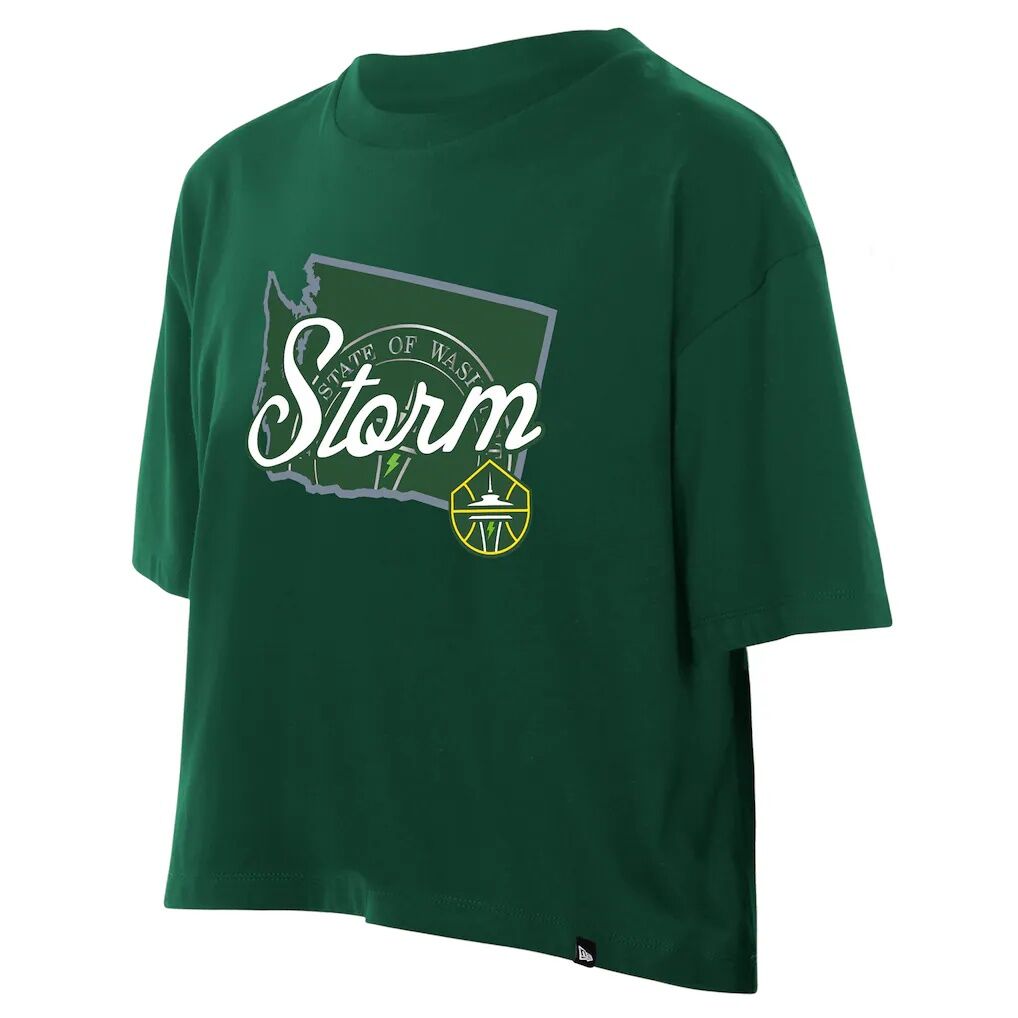 Seattle Storm New Era Women's 2026 WNBA Draft Hometown Boxy T-Shirt