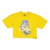 Chicago Sky New Era Women's 2026 WNBA Draft Hometown Boxy T-Shirt - Yellow - Front View