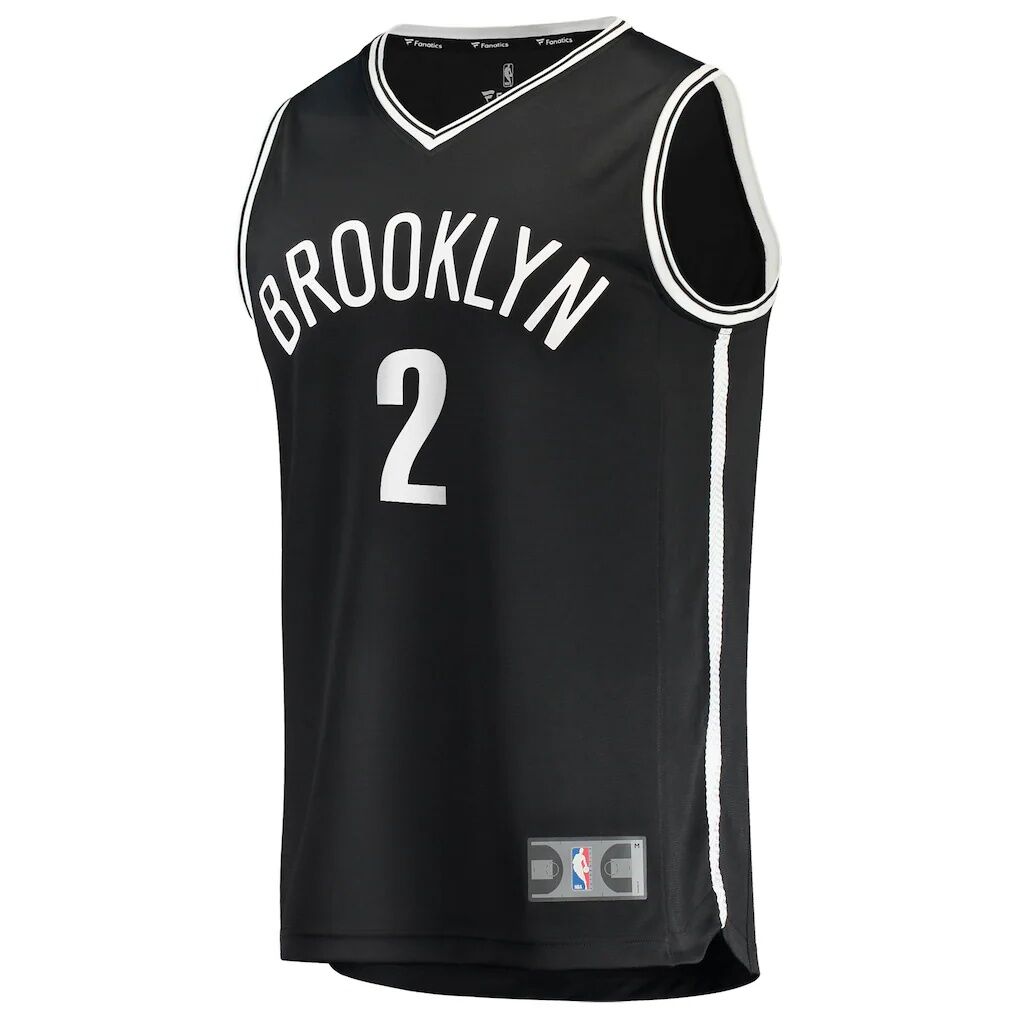 Daniel Wolf Brooklyn Nets Fashion7 Fast Break Replica Jersey - Black - Icon Edition