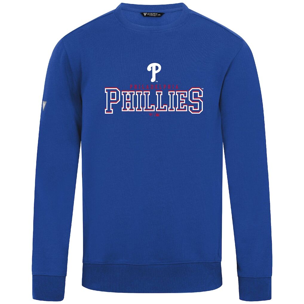 Philadelphia Phillies Levelwear Zane Journey Sweatshirt - Royal