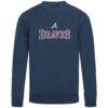 Atlanta Braves Levelwear Zane Journey Sweatshirt - Navy - Side View