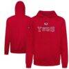Minnesota Twins Levelwear Podium Journey Hoodie - Red - Front View
