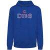 Chicago Cubs Levelwear Podium Journey Hoodie - Royal - Side View