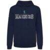 Seattle Mariners Levelwear Podium Journey Hoodie - Navy - Side View