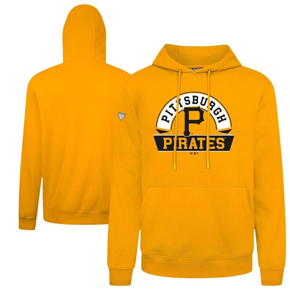 Pittsburgh Pirates Levelwear Podium Banner Arch Hoodie