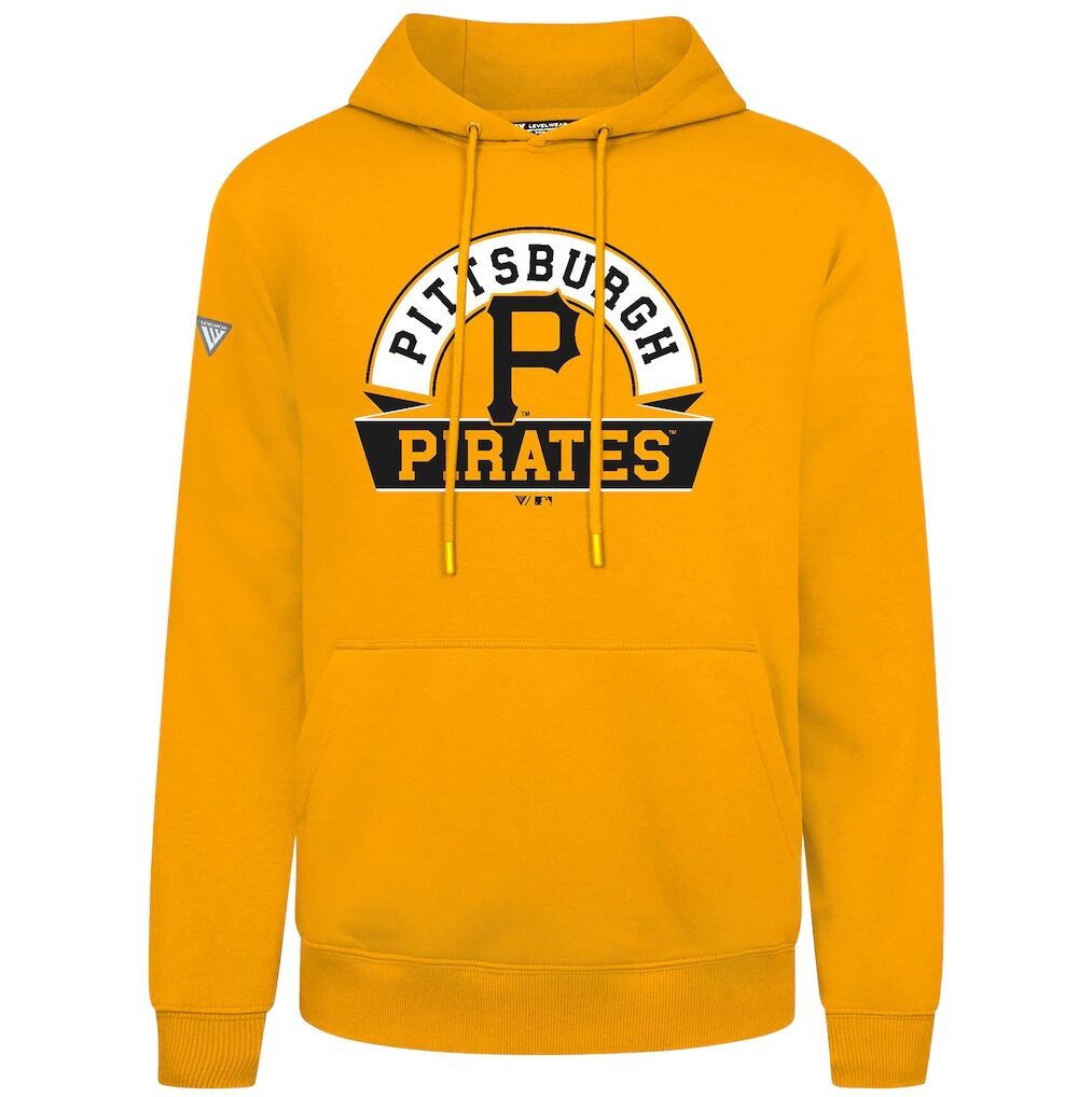Pittsburgh Pirates Levelwear Podium Banner Arch Hoodie