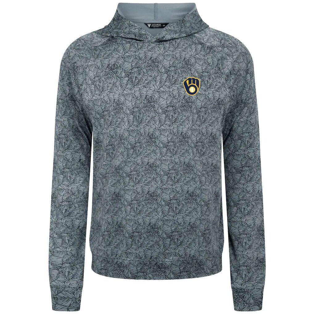 Milwaukee Brewers Levelwear Albatross Raglan Hoodie