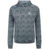 Kansas City Royals Levelwear Albatross Raglan Hoodie - Gray - Side View