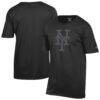 New York Mets Champion Tonal Logo T-Shirt - Black - Front View