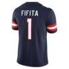 Noah Fifita Arizona Wildcats Nike Home NIL Football Game Jersey - Navy - Detail View