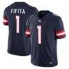 Noah Fifita Arizona Wildcats Nike Home NIL Football Game Jersey - Navy - Front View